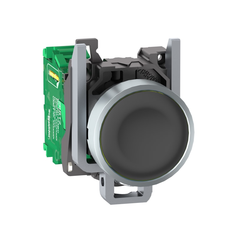 Schneider Electric ZB4R transmitter complete, black cap ZB4RTA2