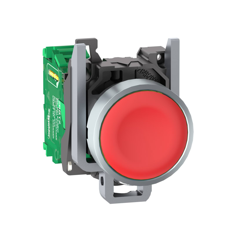 Schneider Electric ZB4R transmitter complete, red cap ZB4RTA4