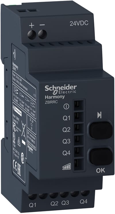 Wireless Receiver 4xPNP Outputs 24 VDC