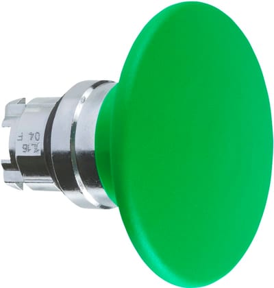 SOPP Push-Button Head Green Ø60mm