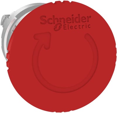 Emergency Stop Head, push/twist, red, Ø40