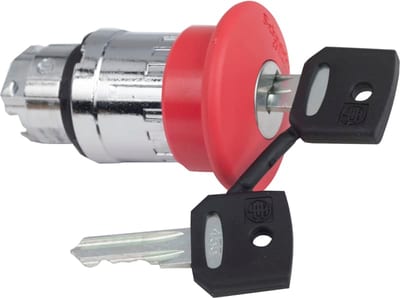 Emergency Stop Head with Wrench RED Ø40 (ZB4BS944)
