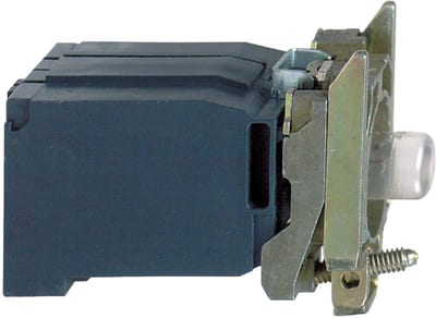 Schneider Electric light block with body/fixing collar with BA9S incandesc. bulb 110...120V ZB4BV3