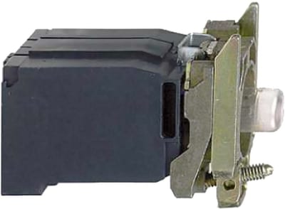 Schneider Electric light block with body/fixing collar with BA9S incandesc. bulb 400V ZB4BV5
