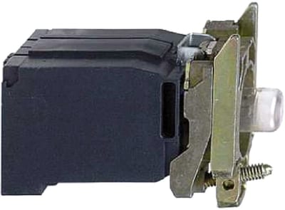 Schneider Electric light block with body/fixing collar with BA9S incandesc. bulb 440...480V ZB4BV8