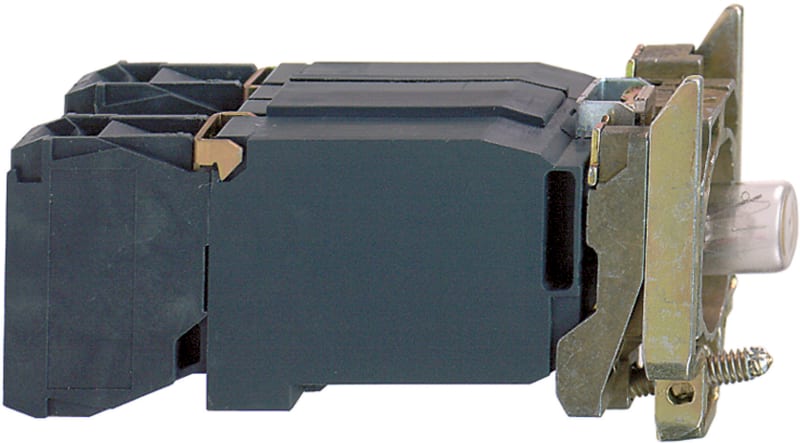 Schneider Electric light block with body/fixing collar with BA9S incandesc. bulb 400V 1NO ZB4BW051