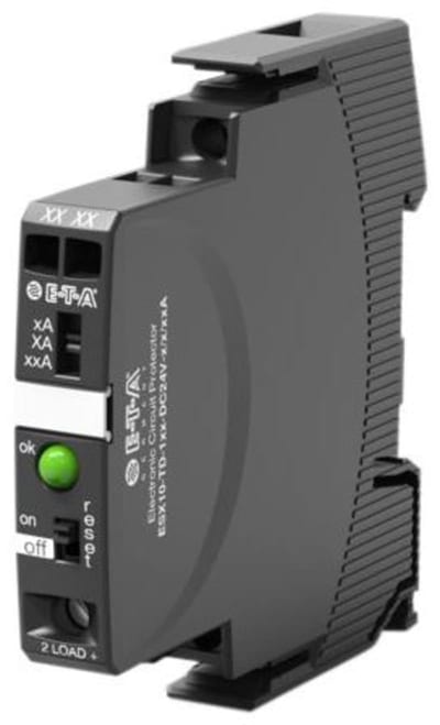 Elfa Distrelec ESX10-TD-101-DC24V-X280 Adjustable Electronic Circuit Protector 10 A 24 V DC IP20