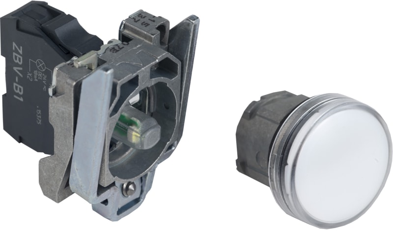 Schneider Harmony XB4 Pilot Light LED Red 24V 22mm
