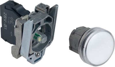 Schneider Harmony XB4 Pilot Light LED Red 24V 22mm