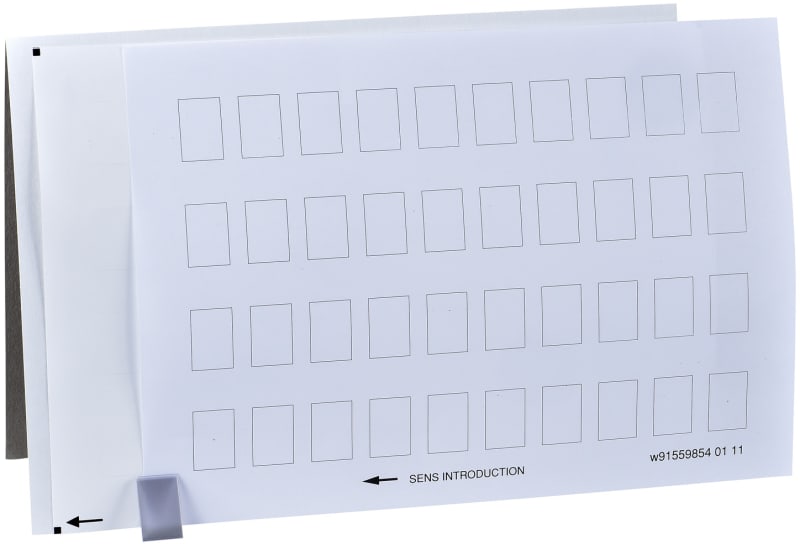 Label Sheet(sold PR10 pcs) for ZBZ-33/35 (ZBY5100)