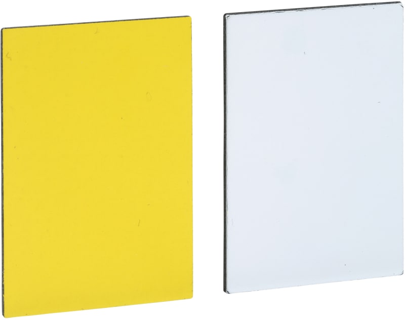 Schneider Electric ZBY5102 unmarked legend 18 x 27 mm for legend holder 30 x 50 mm