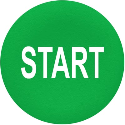 PUSH BUTTON CAP, "start"