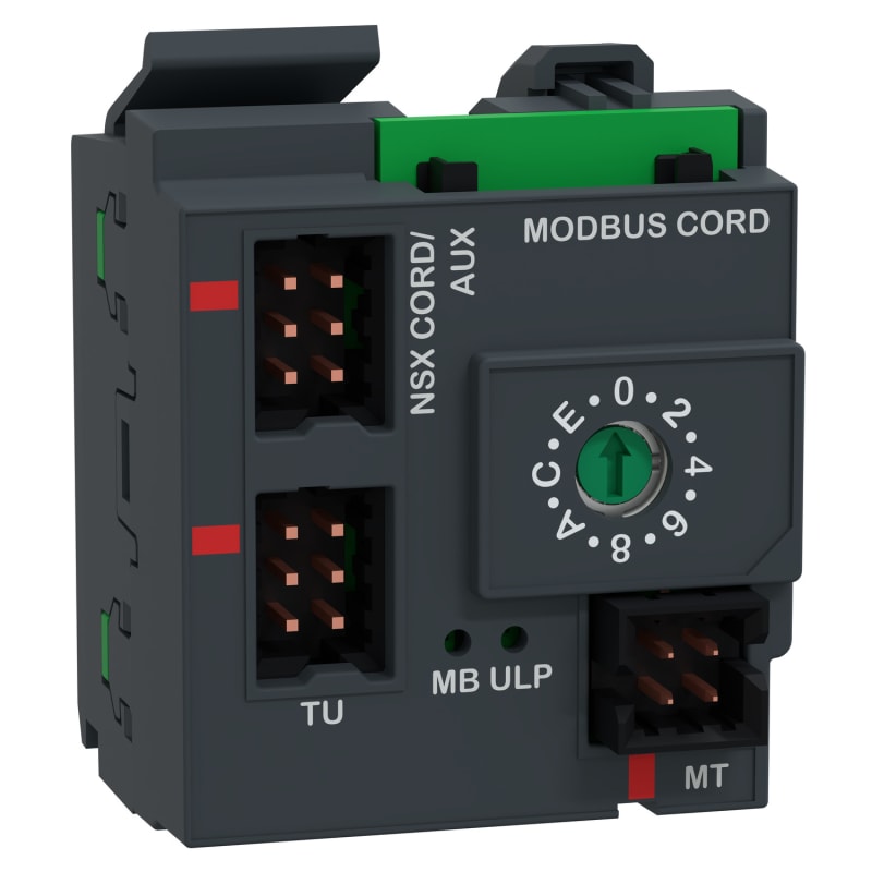 Schneider Electric Communication module, ComPacT NSX, BSCM Modbus SL/ULP, breaker status and control module LV434220