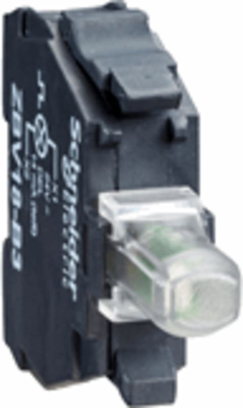 LAMPEH. M/ LED 230 VAC, White (ZBVM1)