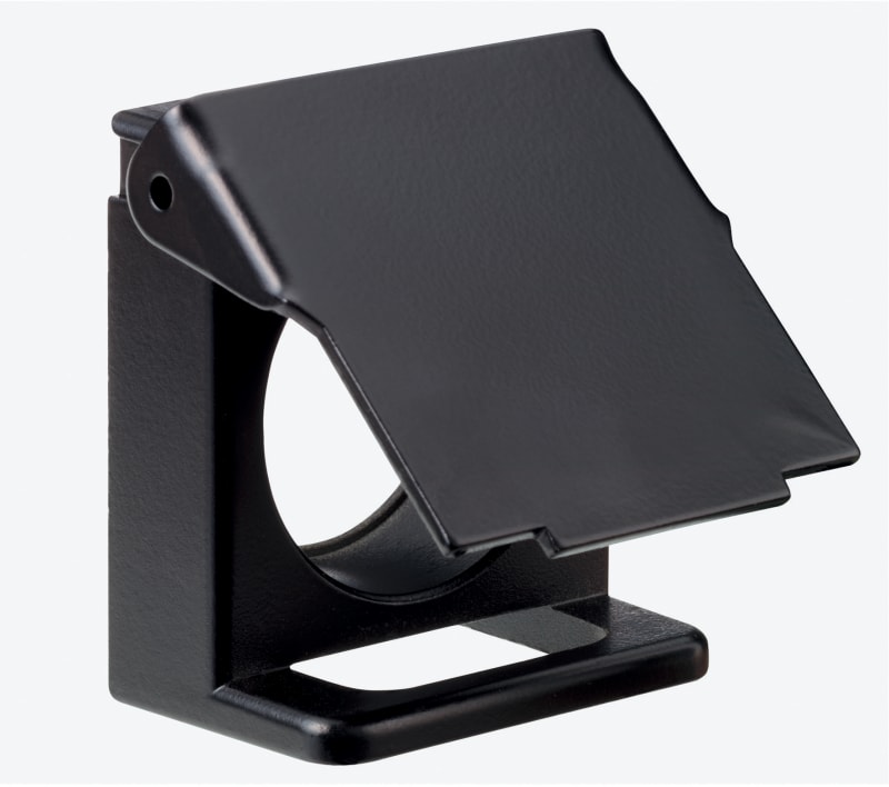 Schneider Electric ZB4BZ62 black padlockable flap for Ø22 flush pushbutton