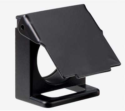 Schneider Electric ZB4BZ62 black padlockable flap for Ø22 flush pushbutton
