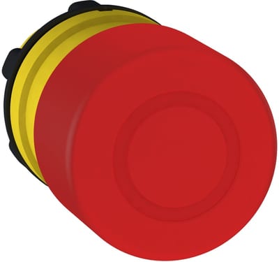 Telemecanique ZB5AW743 Pushbutton Head, for Harmony XB5 (plastic)