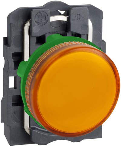 Indicator lamp yellow < 250V BA9S