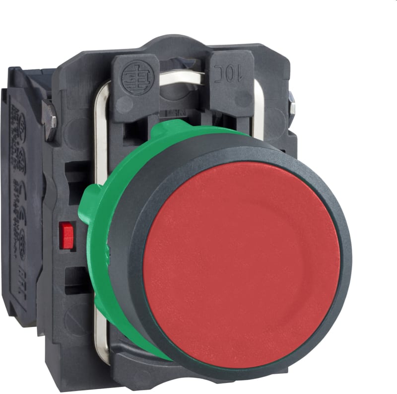 PUSH-Button RED 1NO1NC (XB5AA45)
