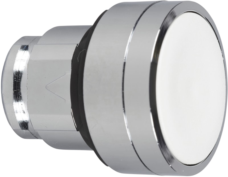 Push-button head, raised (ZB4BA14)