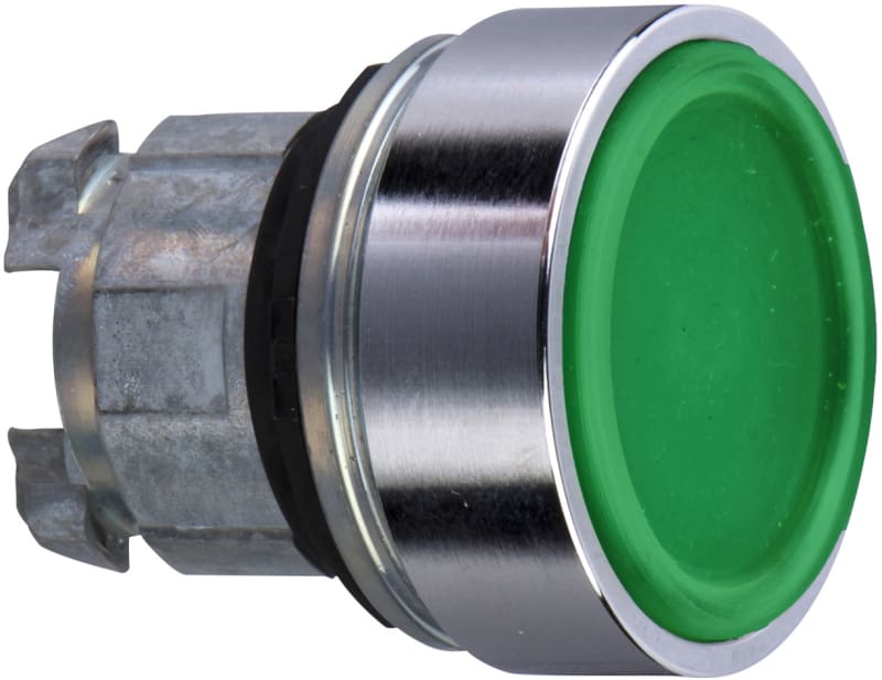Push-button head, green, raised (ZB4BA34)