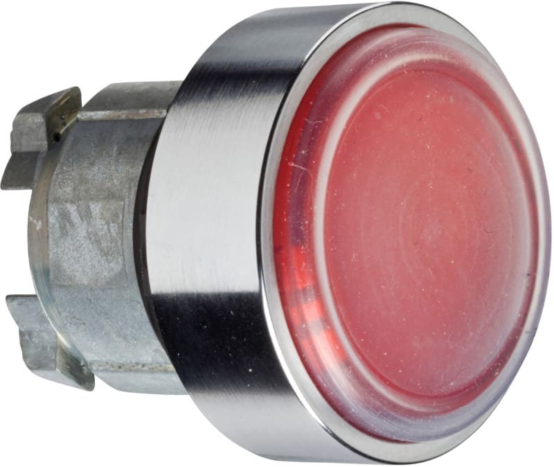 Push-button head, red, raised (ZB4BA44)