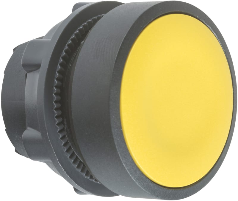 Push-Button Head Pressure/Pressure Yellow (ZB5AH05)