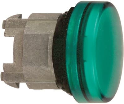 Pilot Light Head Green LED F/ET