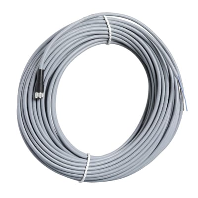 Telemecanique XZCPV0566L20 Sensor Cable, M8 female straight, 3-pin, PVC, 20 m