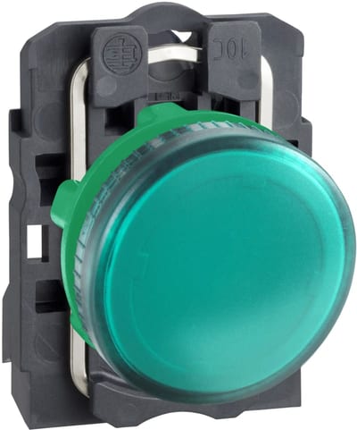 Indicator LAMP,GREEN < 250V BA9S (XB5AV63)