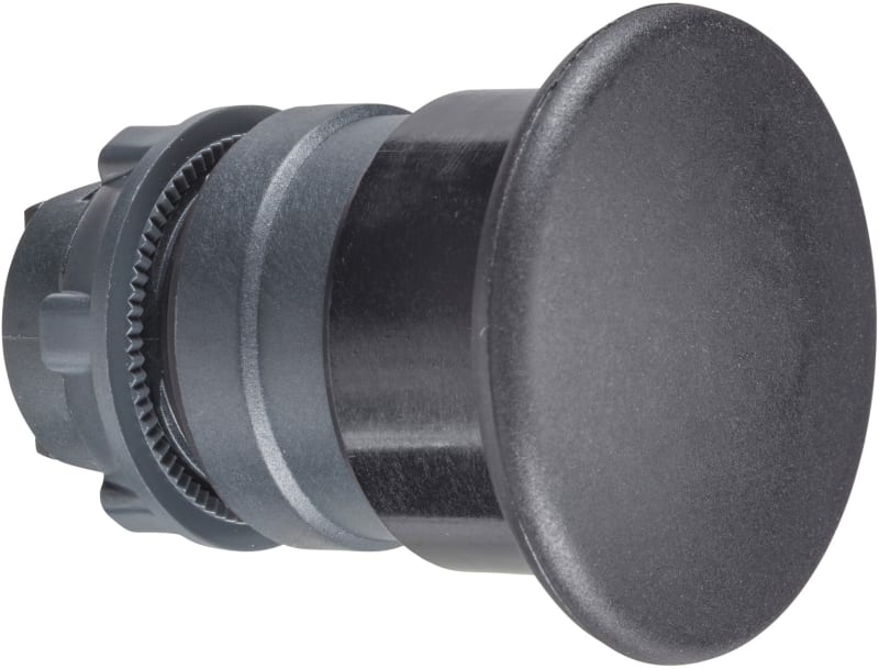 Mushroom Push-button head Black Ø40mm (ZB5AC2)