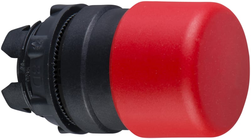Mushroom Pushbutton Head Red Ø30mm (ZB5AC44)