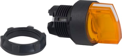 Selector switch with LIGHT 2ST.YELLOW LED (ZB5AK1253)