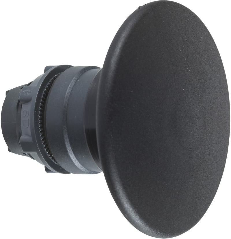 SOPP Push-Button Head Black Ø60mm (ZB5AR2)