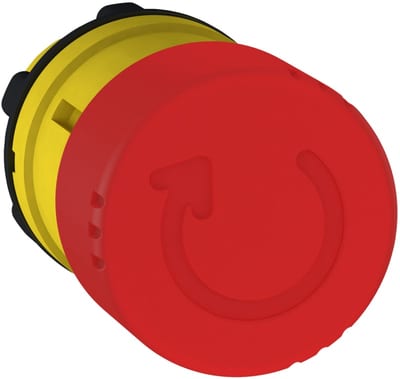 Emergency Stop Head Push/turn RED Ø30 (ZB5AS834)