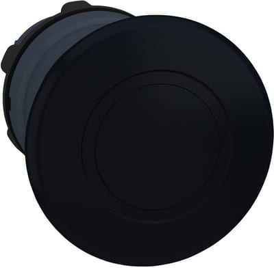 Mushroom Head Pressure/TREK Black Ø40mm (ZB5AT2)