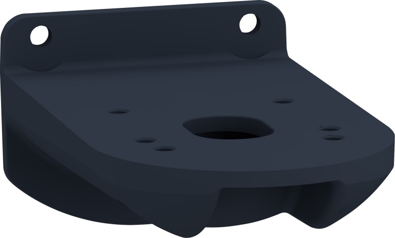 Schneider Electric XVUZ12 Harmony XVU, Fixing plate for use on vertical support for modular tower lights, black, Ø60