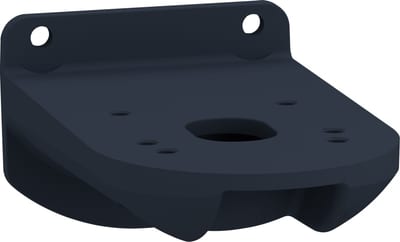 Schneider Electric XVUZ12 Harmony XVU, Fixing plate for use on vertical support for modular tower lights, black, Ø60