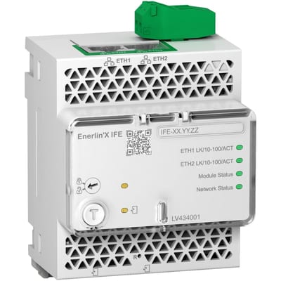 Schneider Electric Module IFE - Modbus TCP - No Gateway LV434001