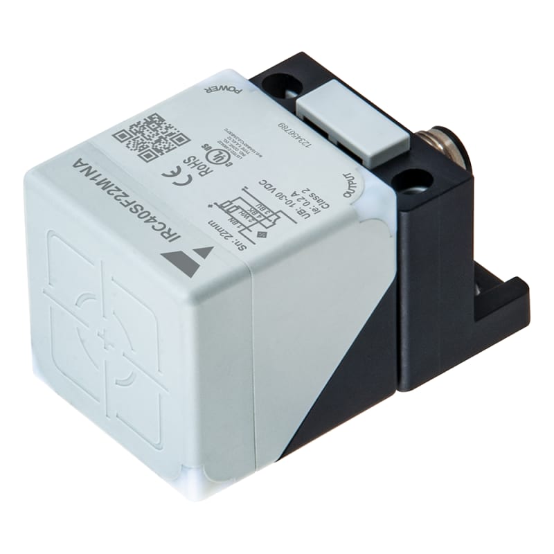 Inductive transmitter 40X40MM,NPN NO/NC, plug (IRC40SF22M1NA)