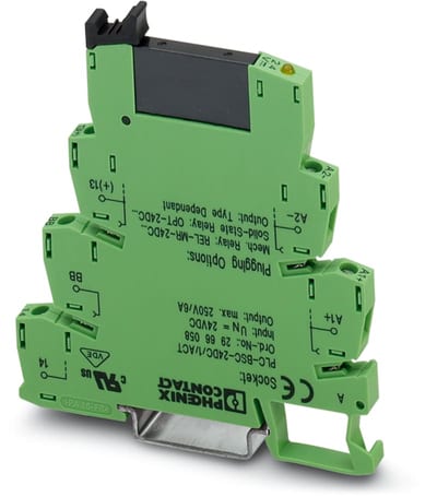Solid-State Relay Module (PLC-OSC- 24DC/ 24DC/ 2/ACT)