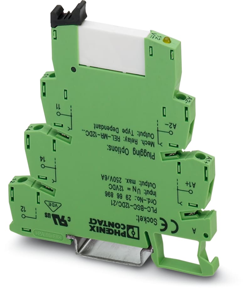 Phoenix Contact PLC-RSC-24DC/21AU PLC-Interface Relay Module 24 V DC Gold Contact