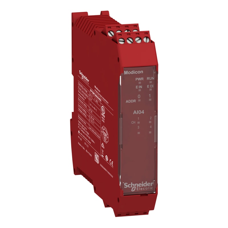 Schneider Electric 4 analog Input expansion screw term XPSMCMAI0400