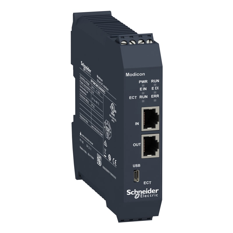 Schneider Electric EtherCAT diagnostic expansion module with screw term XPSMCMCO0000EC