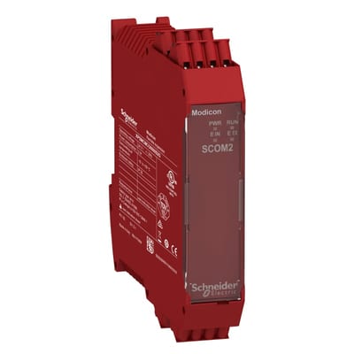 Schneider Electric RS485 Safe communications expansion module 2 way with spring term XPSMCMCO0000S2G