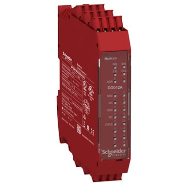 Schneider Electric 4 Digital output 2A expansion modules with spring term XPSMCMDO00042AG