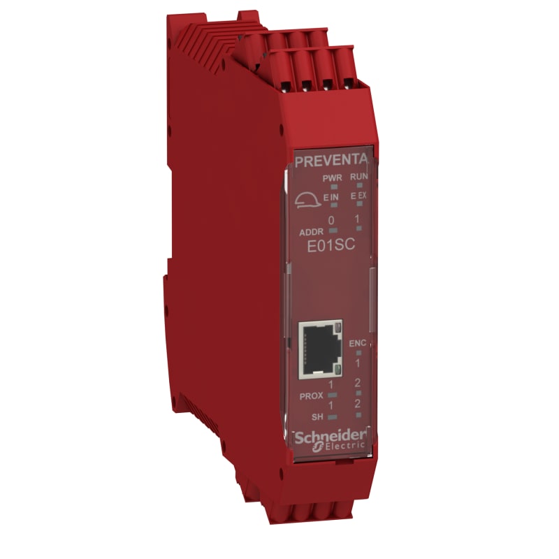 Schneider Electric Speed monitoring 1 Its/Cos encoder expansion module with spring term XPSMCMEN0100SCG