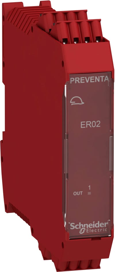 Schneider Electric 2 safety relay outputs expansion module with spring term XPSMCMER0002G