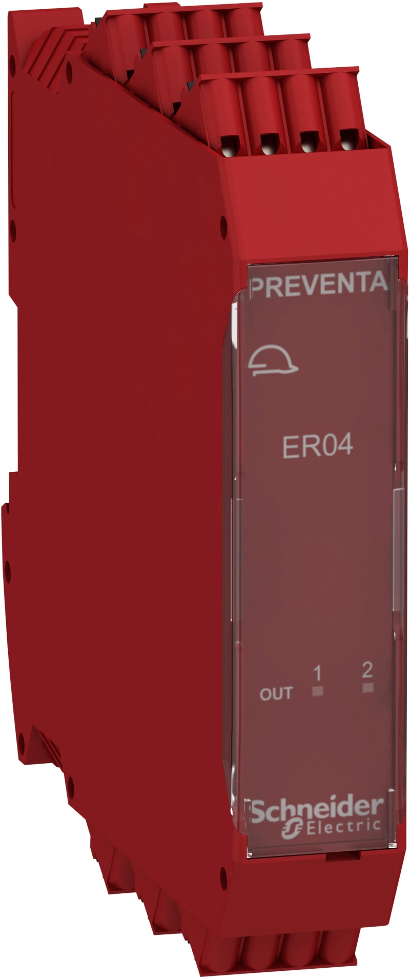 Schneider Electric 4 safety relay outputs expansion module with spring term XPSMCMER0004G