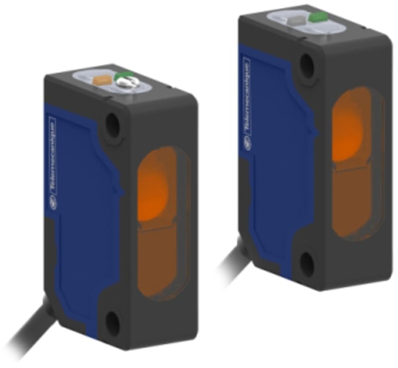Telemecanique XUM2APXBL2 Photoelectric Sensor, Through-Beam, Sn 2 m, 2 m cable